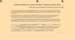 Desktop Screenshot of myasthenia-gravis.de